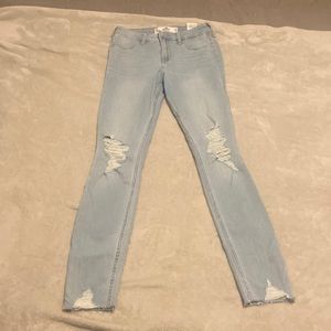 Hollister curvy high rise jeggings 5R